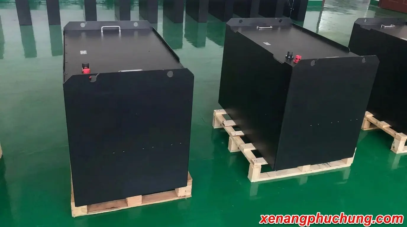 chi phí pin lithium xe nâng thực tế