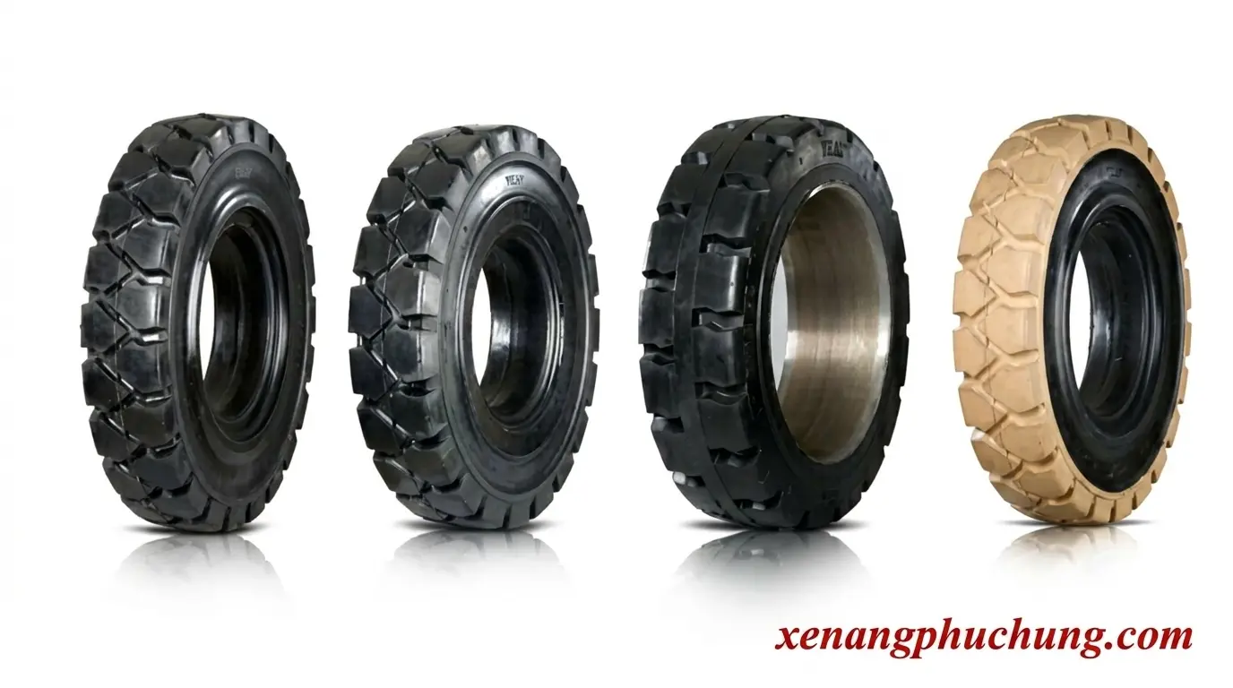 hình ảnh lốp xe nâng