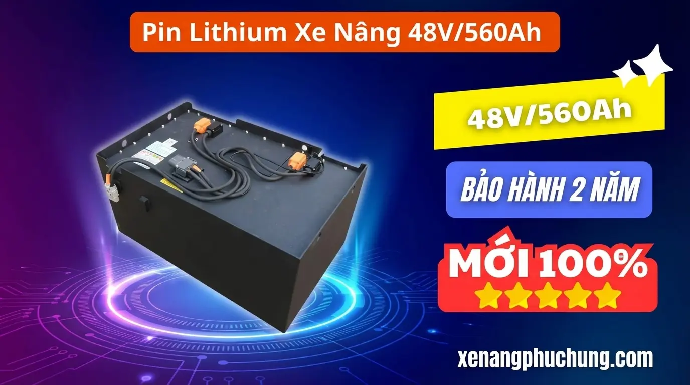 cách chọn pin lithium cho xe nâng chất lượng cao