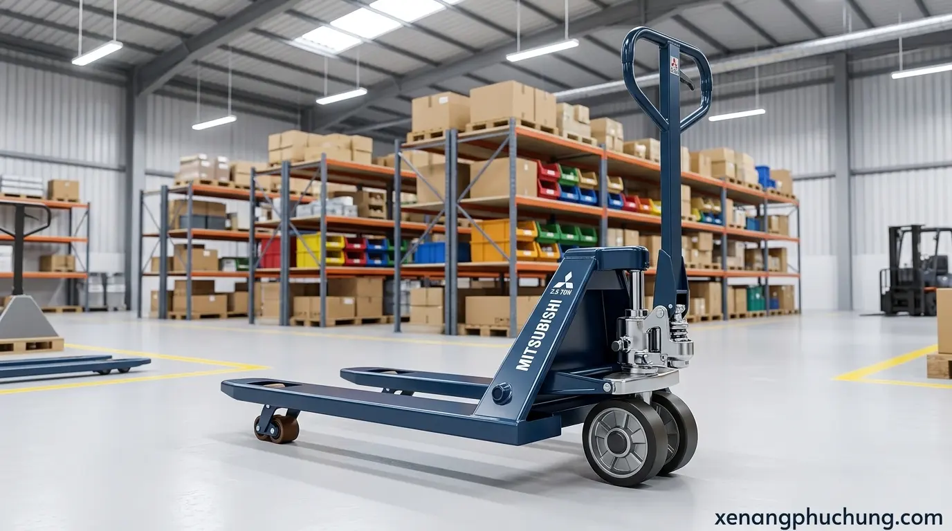 hình ảnh xe nâng tay 2.5 tấn