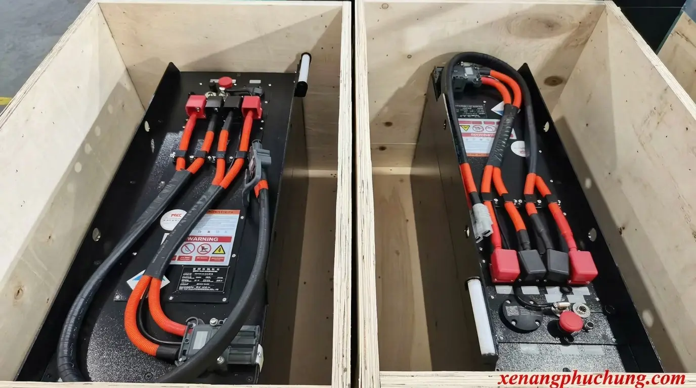 mua xe nâng điện pin lithium chính hãng